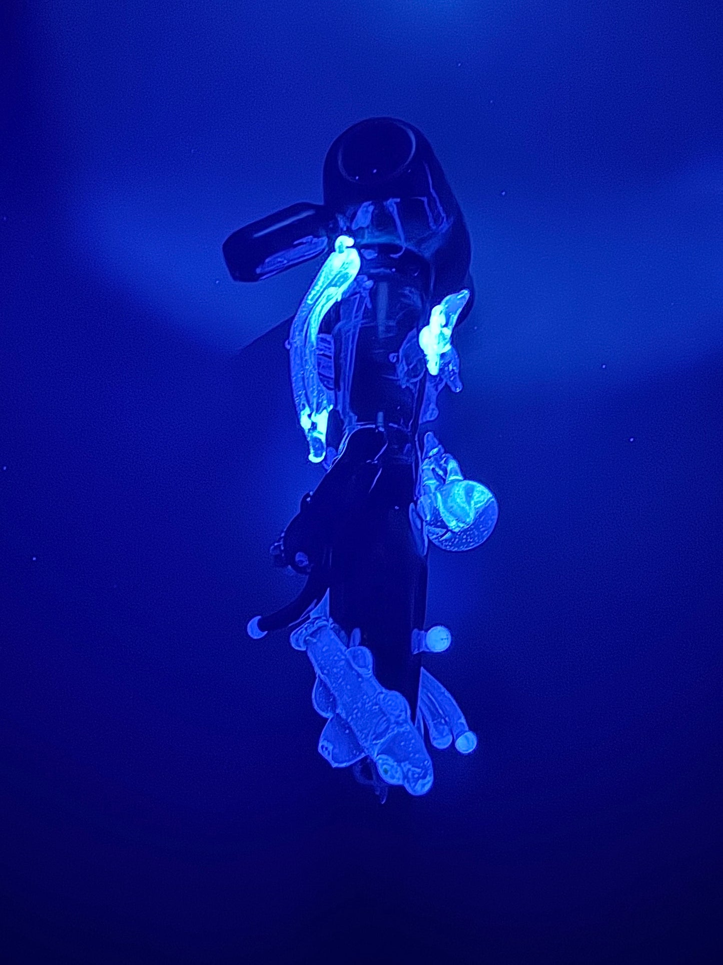 #1 Abyssopelagic UV reactive Wizard Dry Pipe