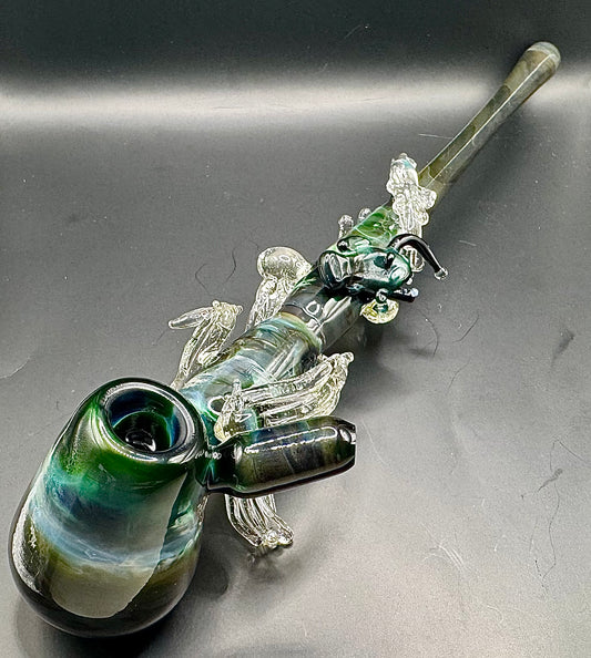 #1 Abyssopelagic UV reactive Wizard Dry Pipe